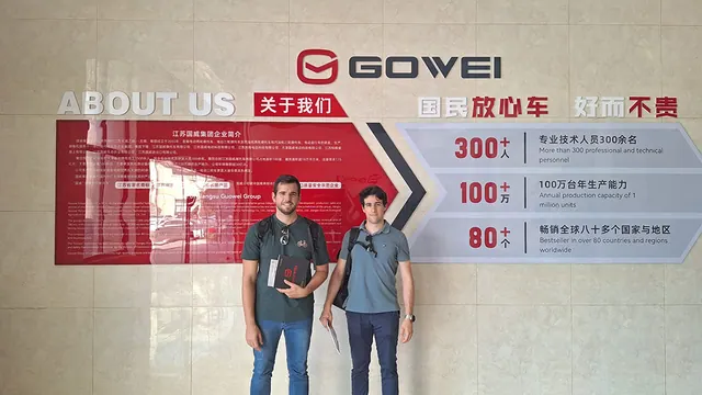 Visita a fábrica de proveedor en China