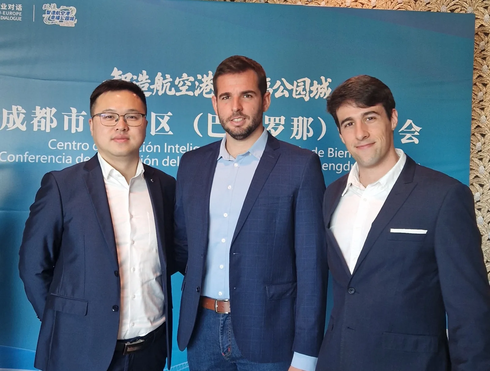 Equipo de Seven Export sobre el terreno en China